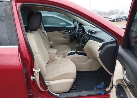 2016 Nissan Rogue Sv из США, поврежденный, VIN KNMAT2MV6GP641779